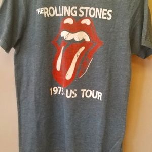 The Rolling Stones concert shirt tour 1975 xs